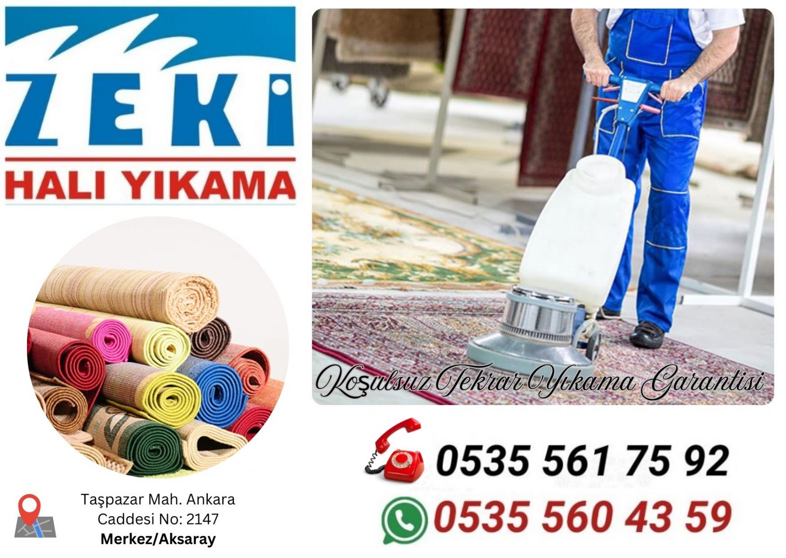 Aksaray Halı Yıkama Fiyatları